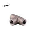factory wholesale Industrial pipeline assembly  ss  female thread  hydraulic socket coupling 3 way tee  pipe fitting for sale